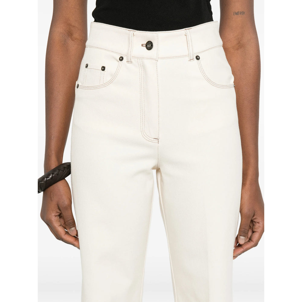 Max Mara Neutrals Trousers - Straight Trousers Women MAX MARA