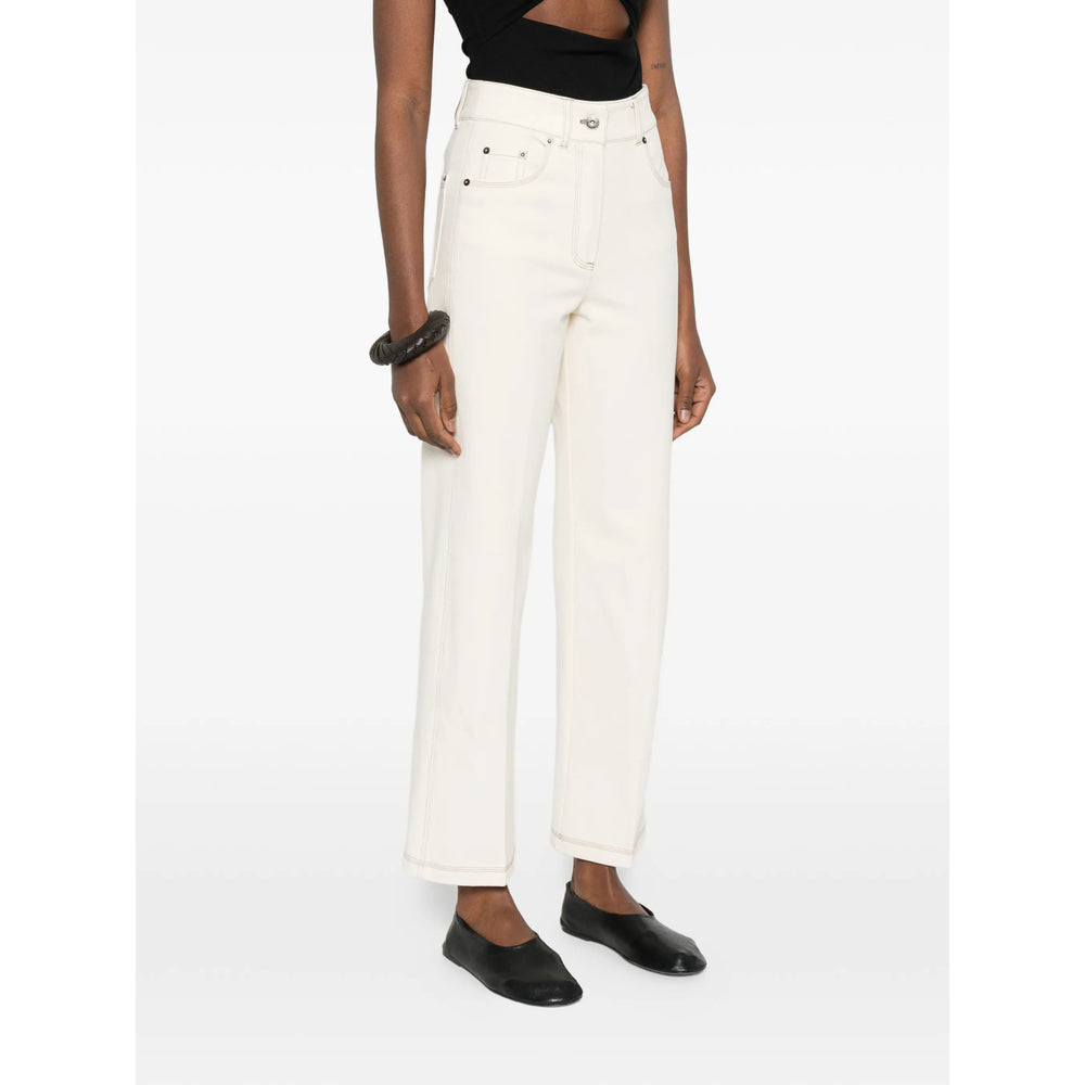 Max Mara Neutrals Trousers - Straight Trousers Women MAX MARA