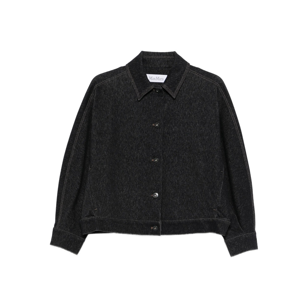 Max Mara Blue Jackets - Denim Jackets Women MAX MARA