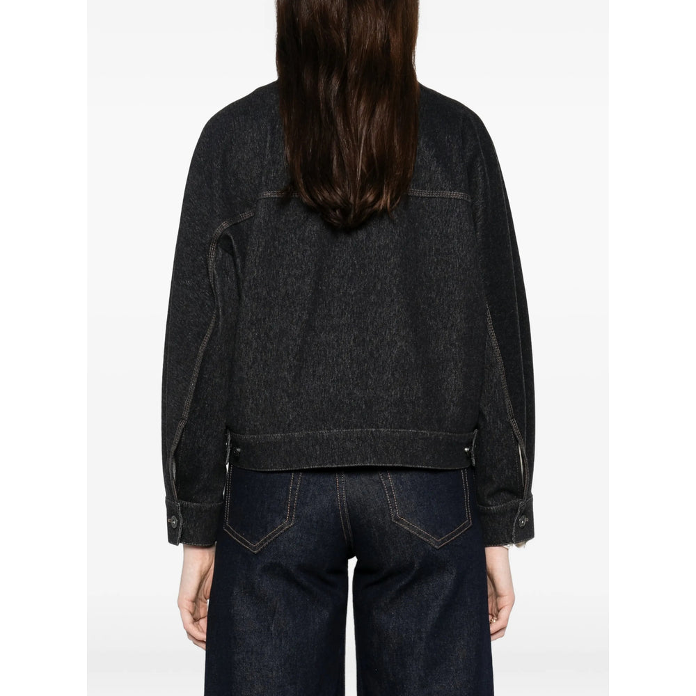 Max Mara Blue Jackets - Denim Jackets Women MAX MARA
