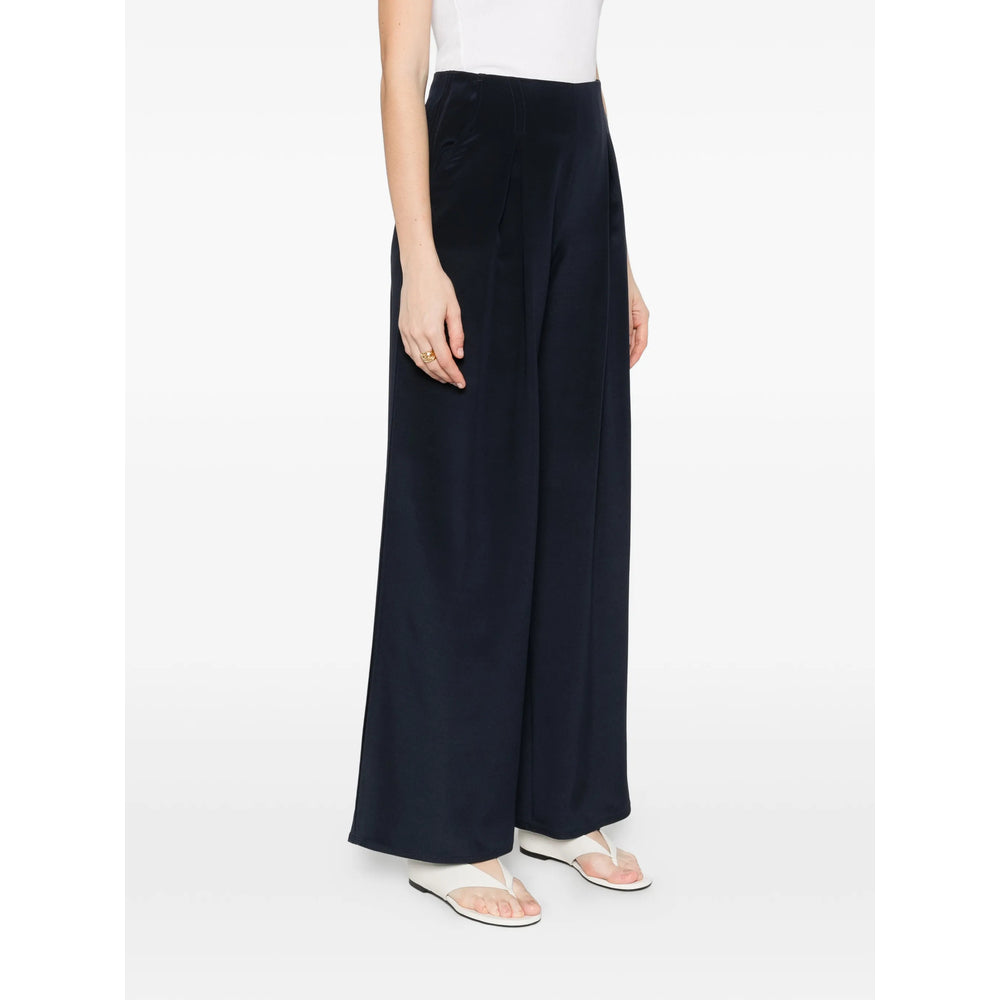 Max Mara Blue Trousers - Palazzo Pants Women MAX MARA