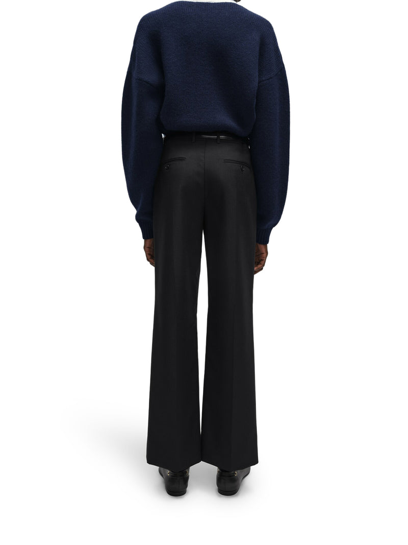 Celine Men Ethan Trousers In Mohair Wool CELINE