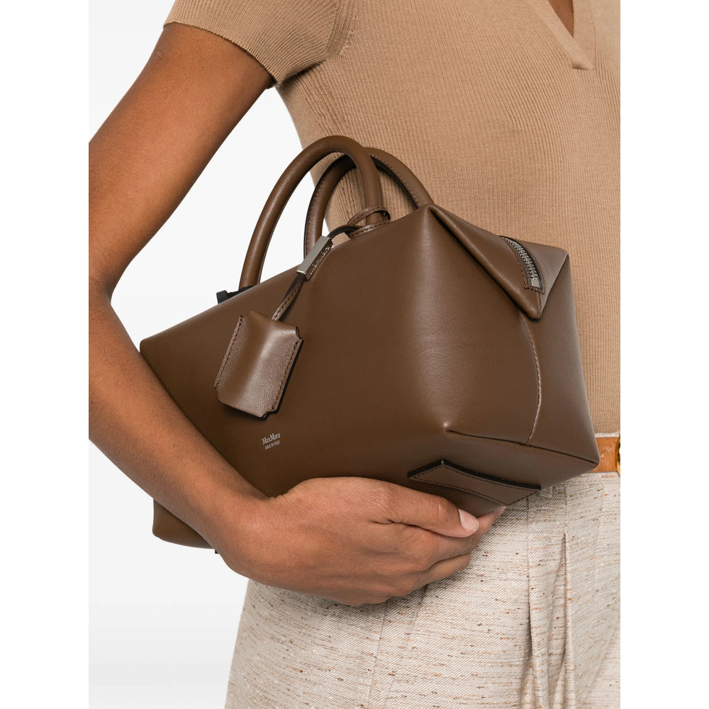 Max Mara Brown Tote Bags Women MAX MARA