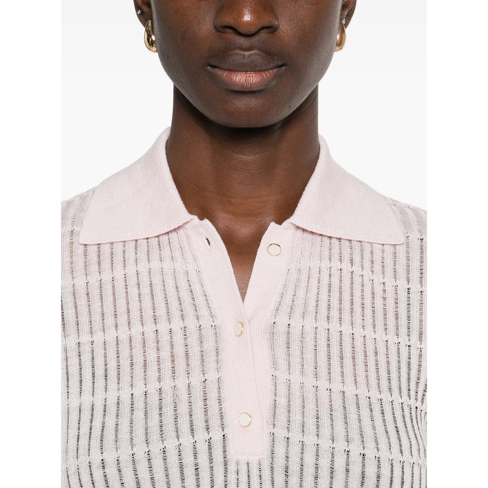 Max Mara Studio Pink Tops - Polo Tops Women MAX MARA STUDIO