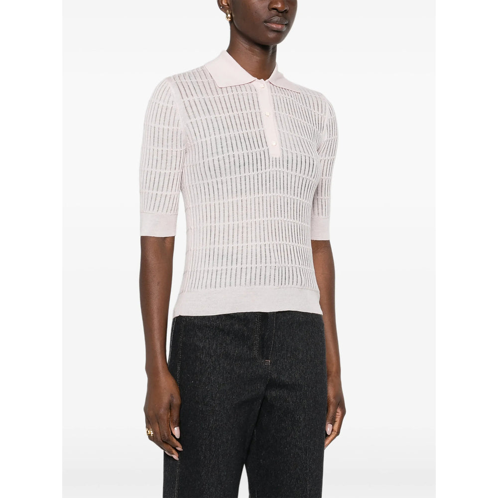Max Mara Studio Pink Tops - Polo Tops Women MAX MARA STUDIO