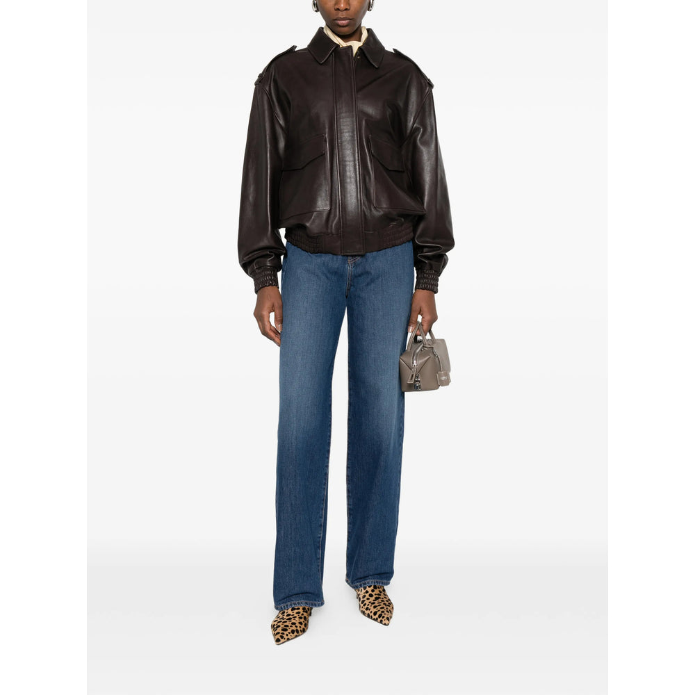 Max Mara Studio Blue Denim - Straight-Leg Jeans Women MAX MARA STUDIO