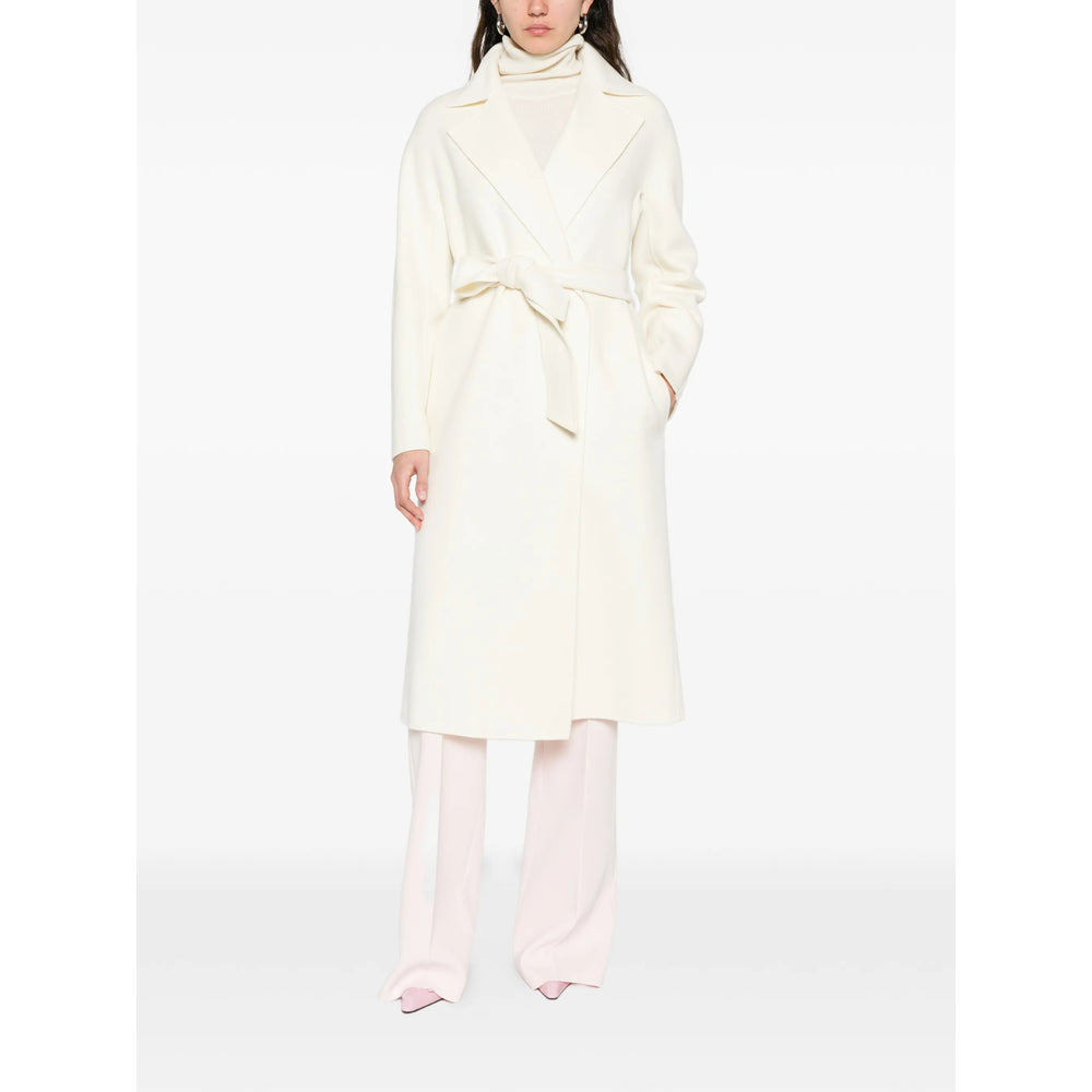 Max Mara Studio Neutrals Coats - Single Breasted Coats Women MAX MARA STUDIO