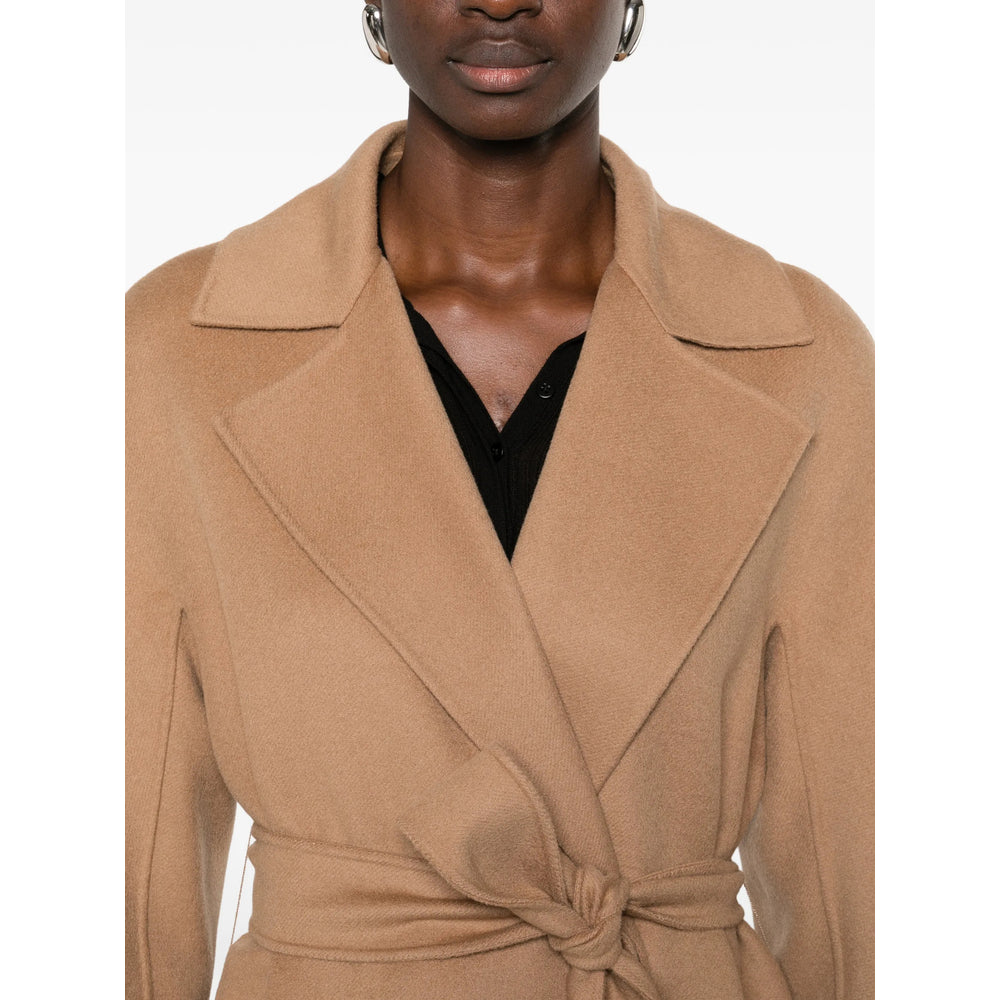 Max Mara Studio Brown Coats - Oversized Coats Women MAX MARA STUDIO