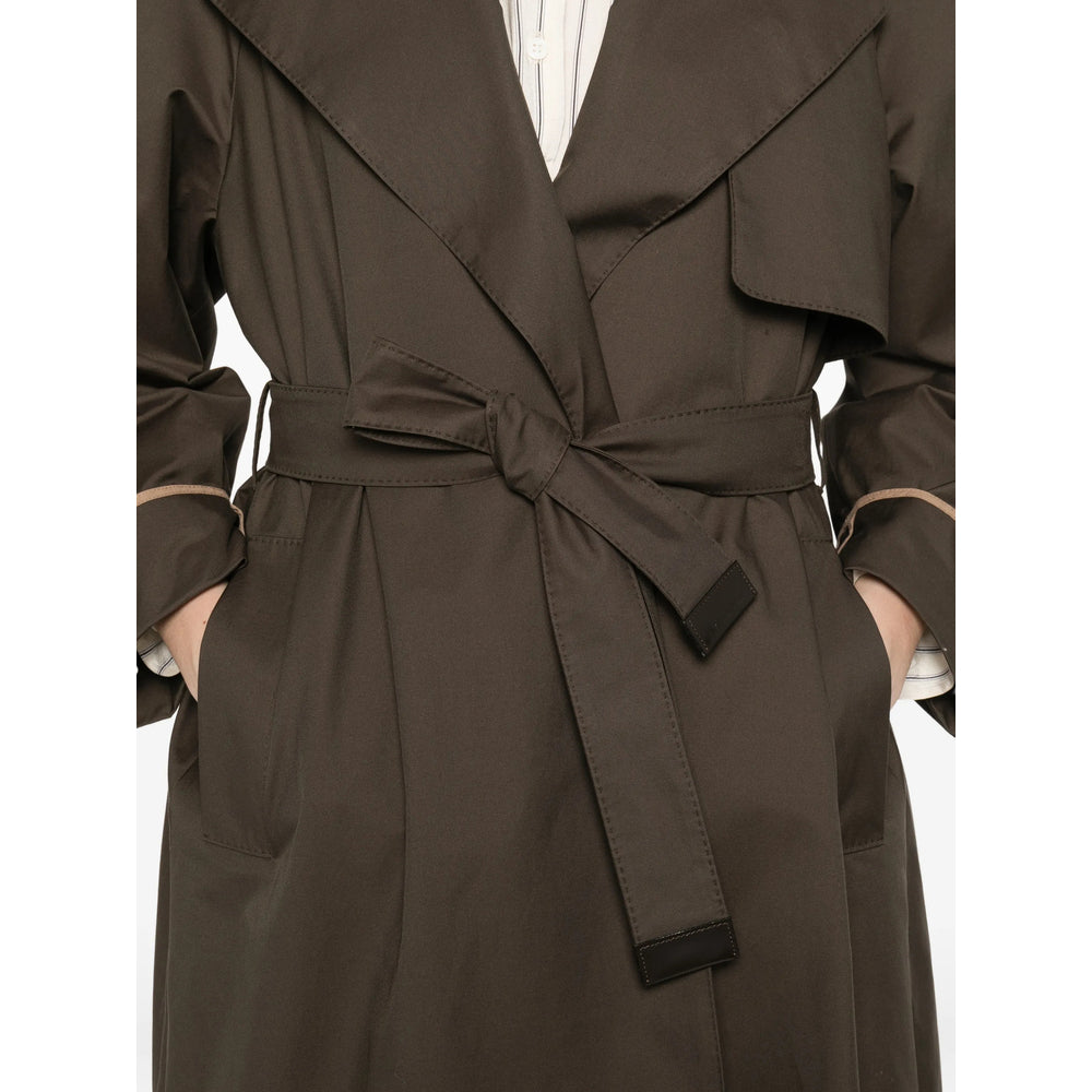 Max Mara The Cube Green Coats - Trench & Raincoats Women MAX MARA THE CUBE