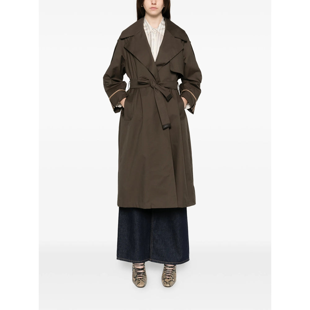 Max Mara The Cube Green Coats - Trench & Raincoats Women MAX MARA THE CUBE
