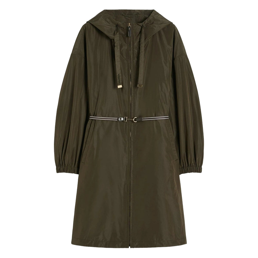 Max Mara The Cube Green Coats - Parka Coats Women MAX MARA THE CUBE