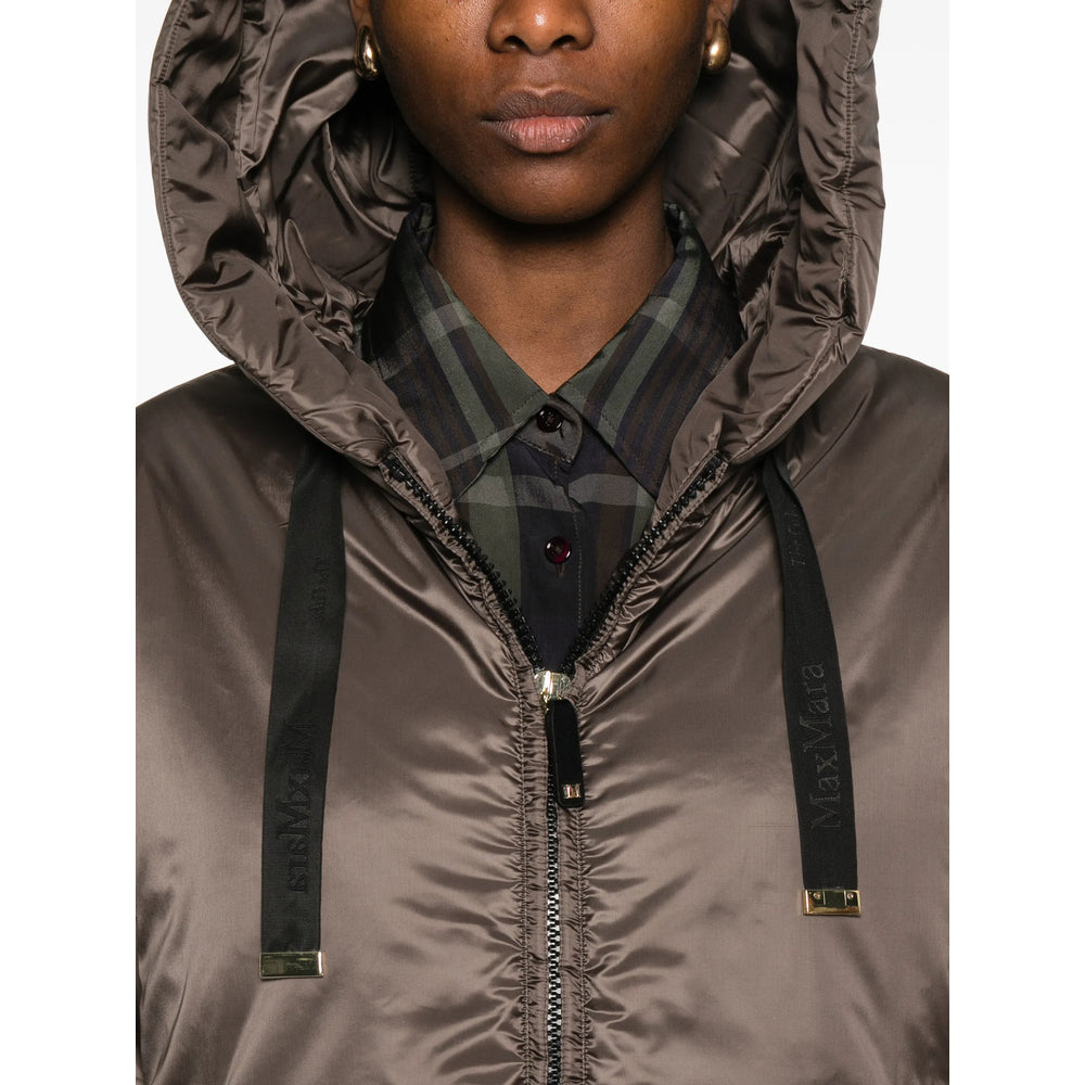 Max Mara The Cube Brown Jackets - Puffer Jackets Women MAX MARA THE CUBE