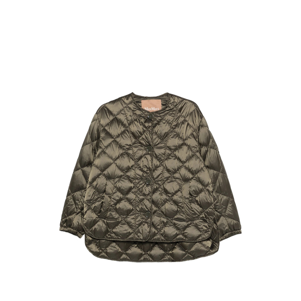 Max Mara The Cube Green Jackets - Puffer Jackets Women MAX MARA THE CUBE