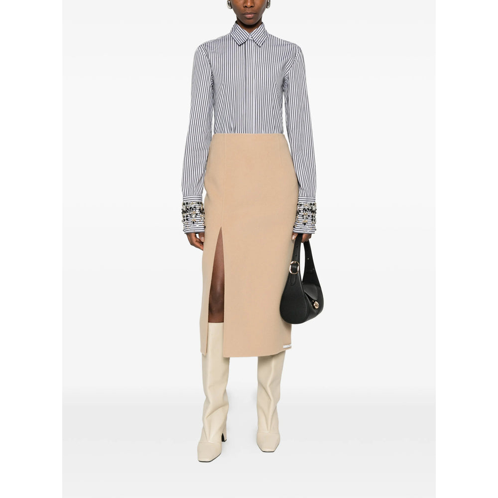 Sportmax Neutrals Skirts - Pencil Skirts Women SPORTMAX