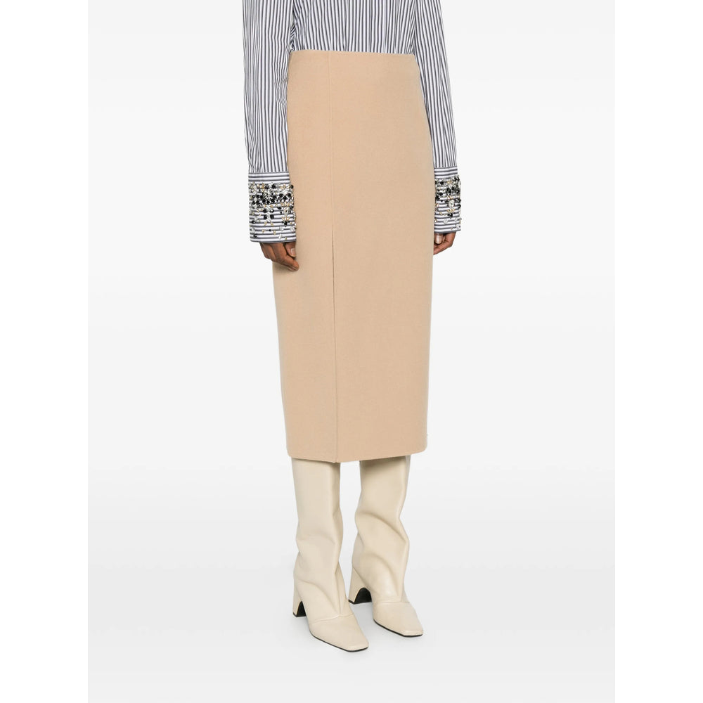 Sportmax Neutrals Skirts - Pencil Skirts Women SPORTMAX