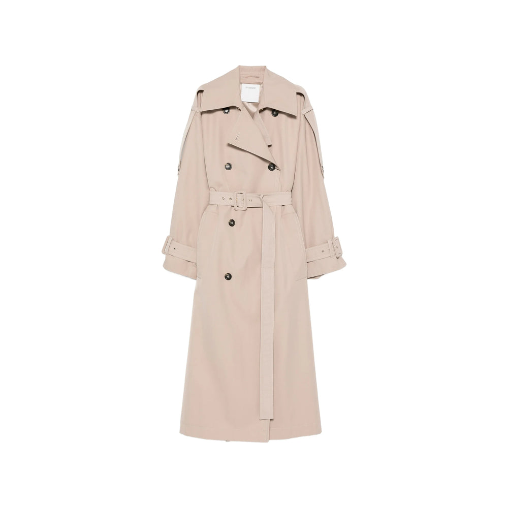Sportmax Neutrals Coats - Trench & Raincoats Women SPORTMAX