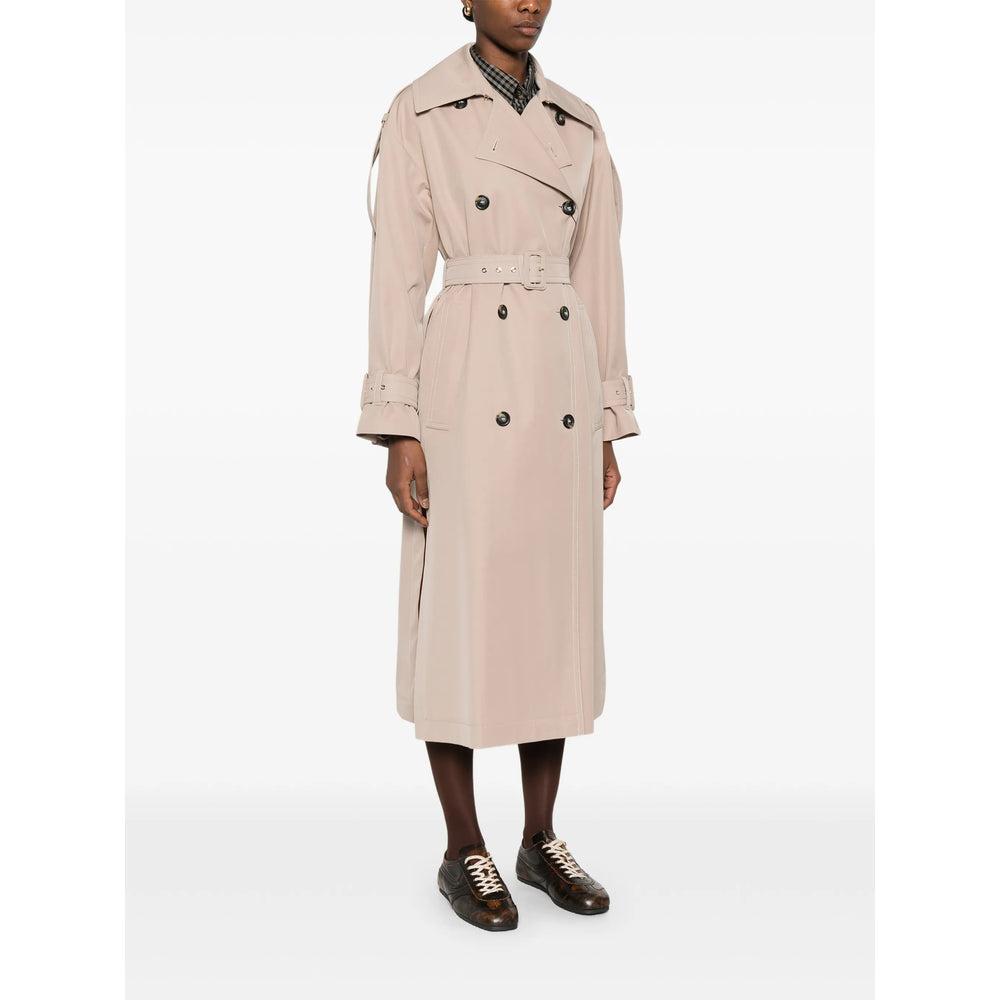 Sportmax Neutrals Coats - Trench & Raincoats Women SPORTMAX