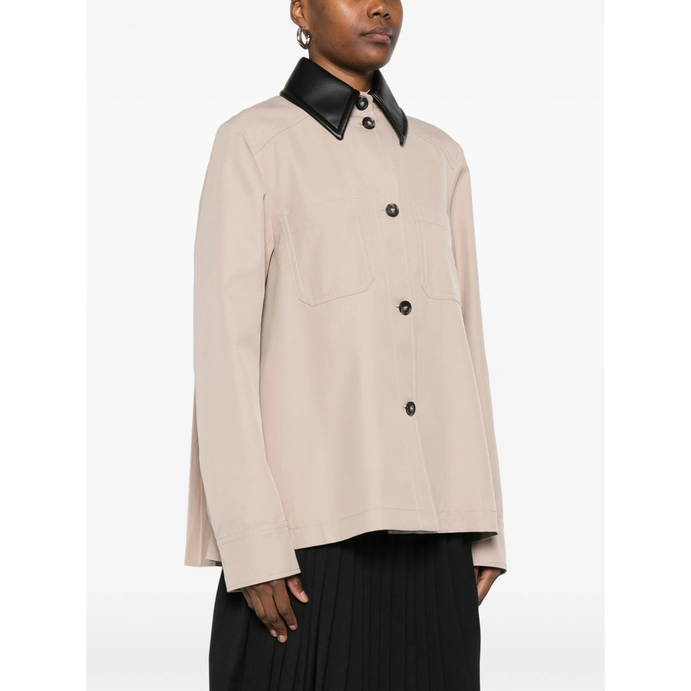 Sportmax Neutrals Jackets - Bomber Jackets Women SPORTMAX
