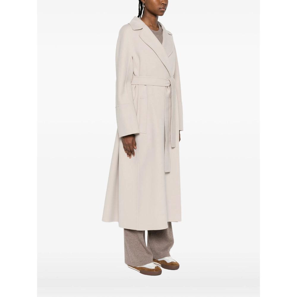 'S Max Mara Neutrals Coats - Single Breasted Coats Women S MAX MARA