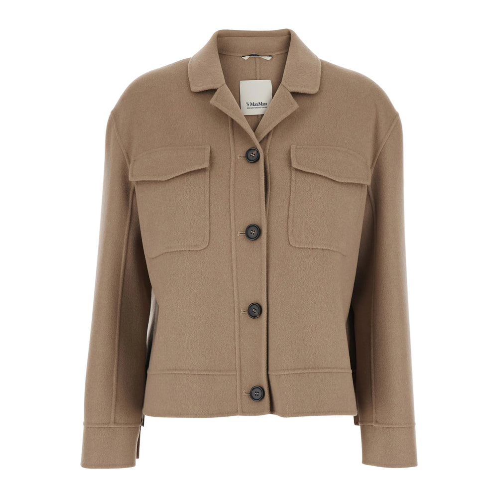 'S Max Mara Neutrals Jackets - Military Jackets Women S MAX MARA
