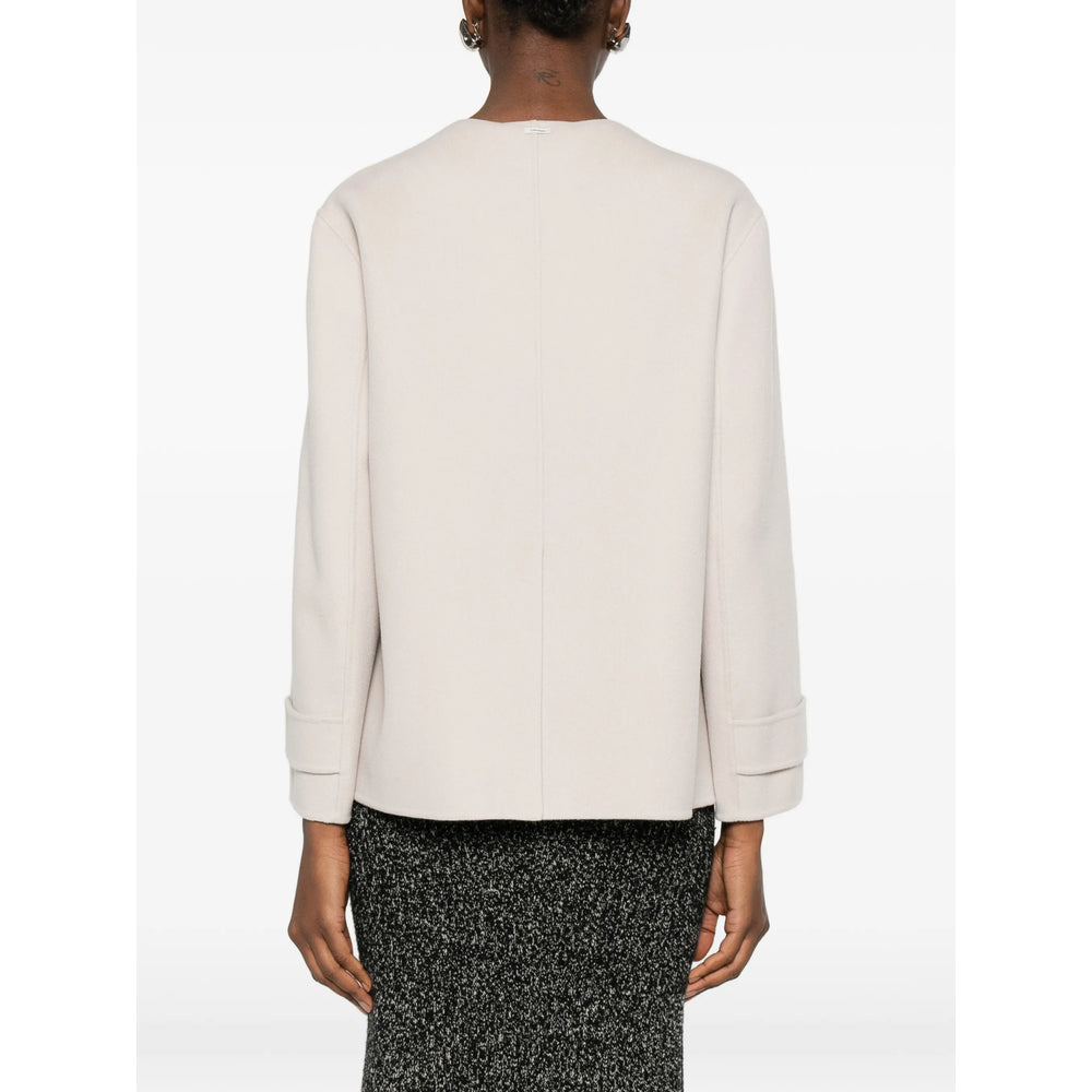 'S Max Mara Neutrals Jackets - Fitted Jackets Women S MAX MARA