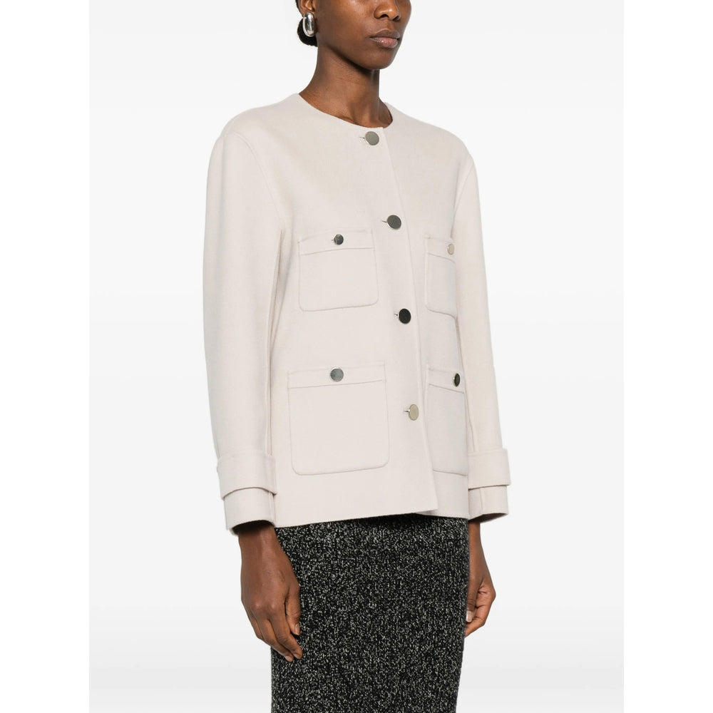 'S Max Mara Neutrals Jackets - Fitted Jackets Women S MAX MARA
