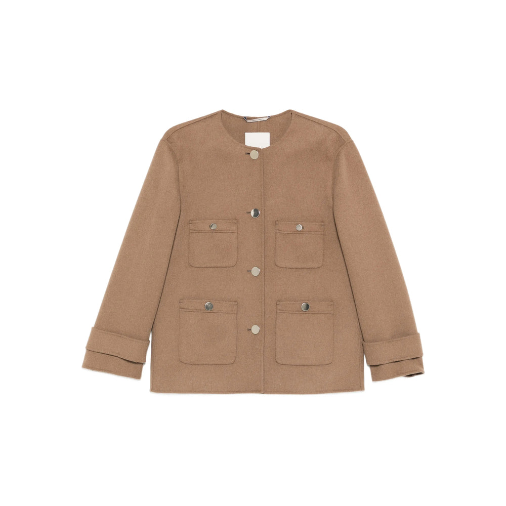 'S Max Mara Brown Jackets - Fitted Jackets Women S MAX MARA