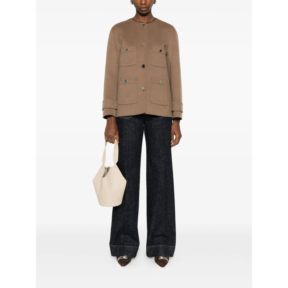 'S Max Mara Brown Jackets - Fitted Jackets Women S MAX MARA