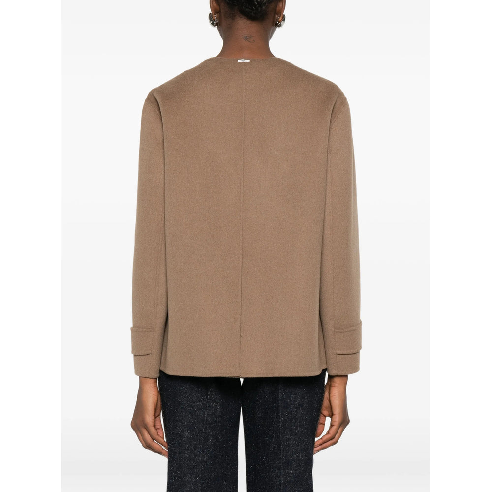 'S Max Mara Brown Jackets - Fitted Jackets Women S MAX MARA