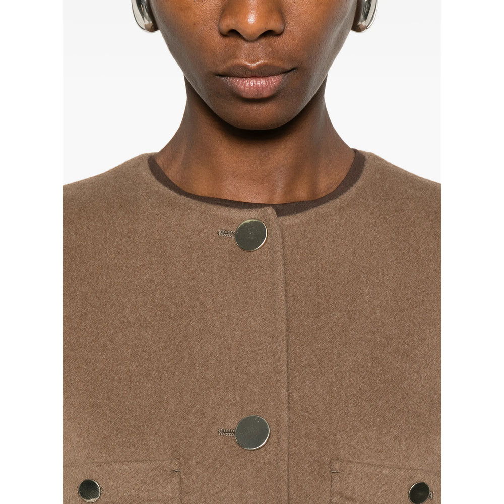 'S Max Mara Brown Jackets - Fitted Jackets Women S MAX MARA