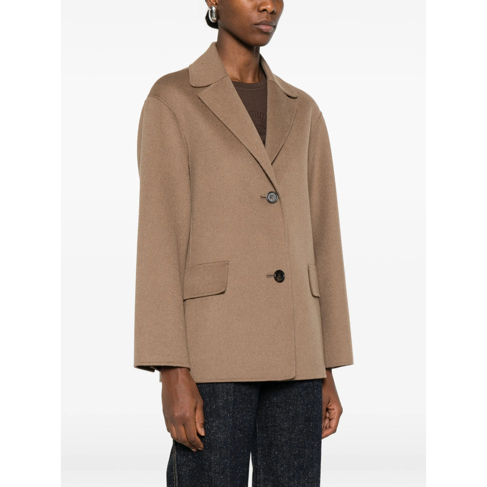 'S Max Mara Brown Jackets - Fitted Jackets Women S MAX MARA