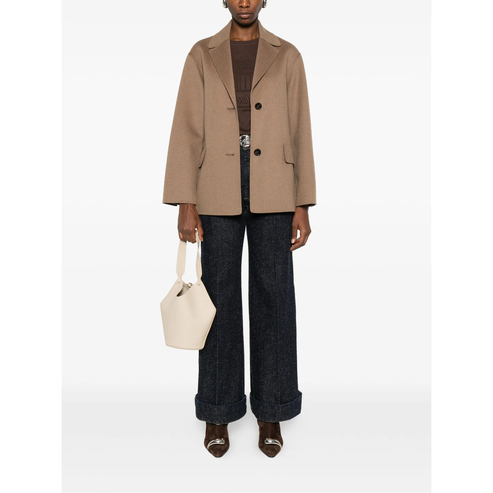 'S Max Mara Brown Jackets - Fitted Jackets Women S MAX MARA