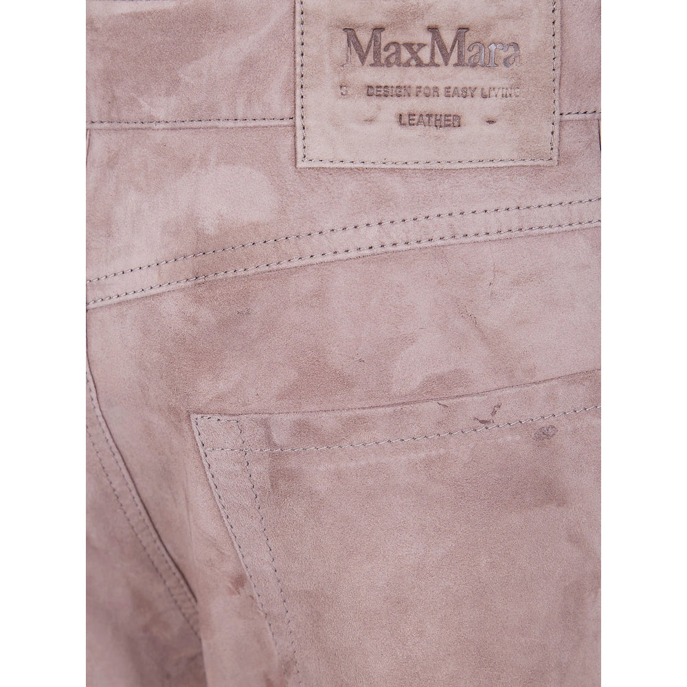 'S Max Mara Brown Trousers - Straight Trousers Women S MAX MARA