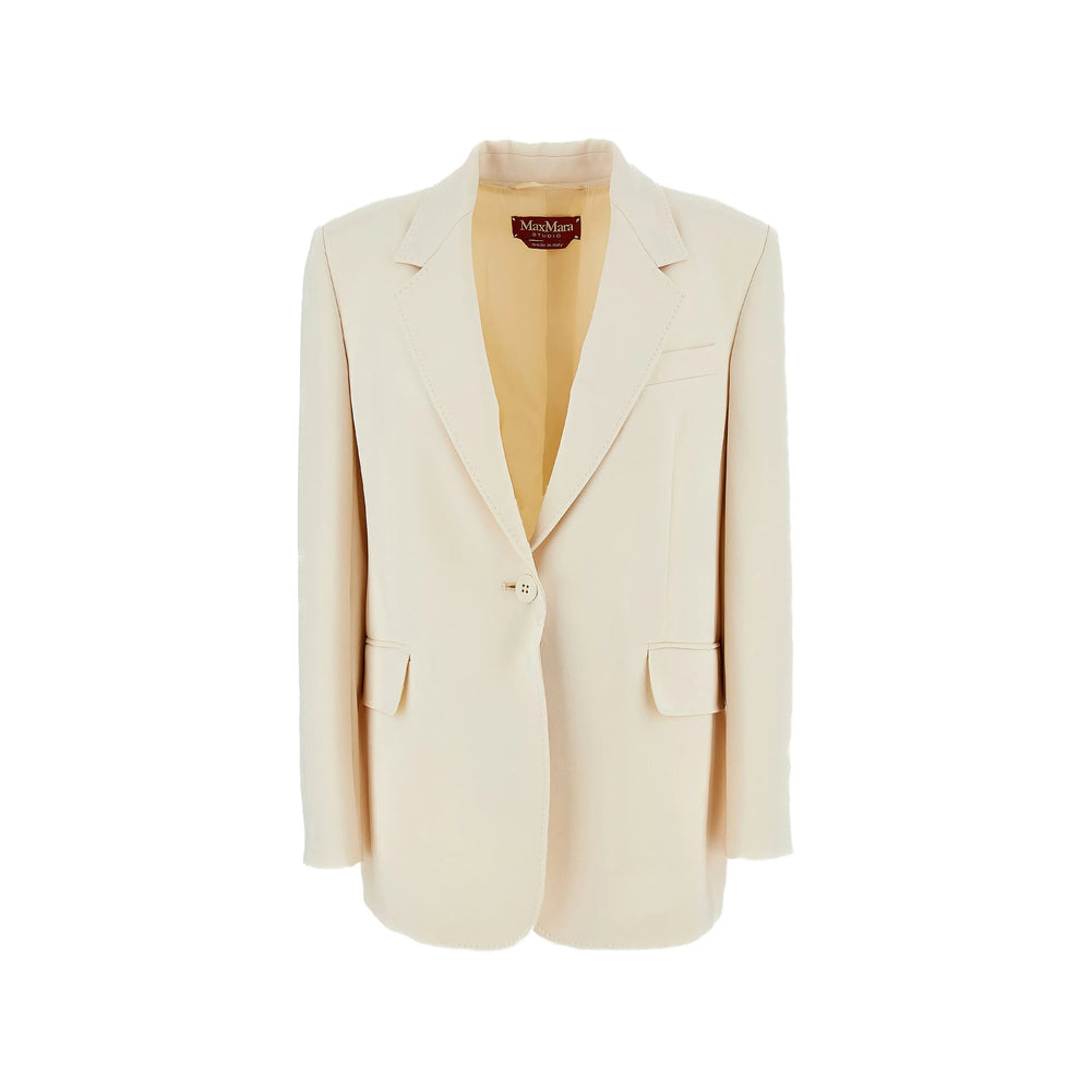 Max Mara Studio Neutrals Jackets - Fitted Jackets Women MAX MARA STUDIO