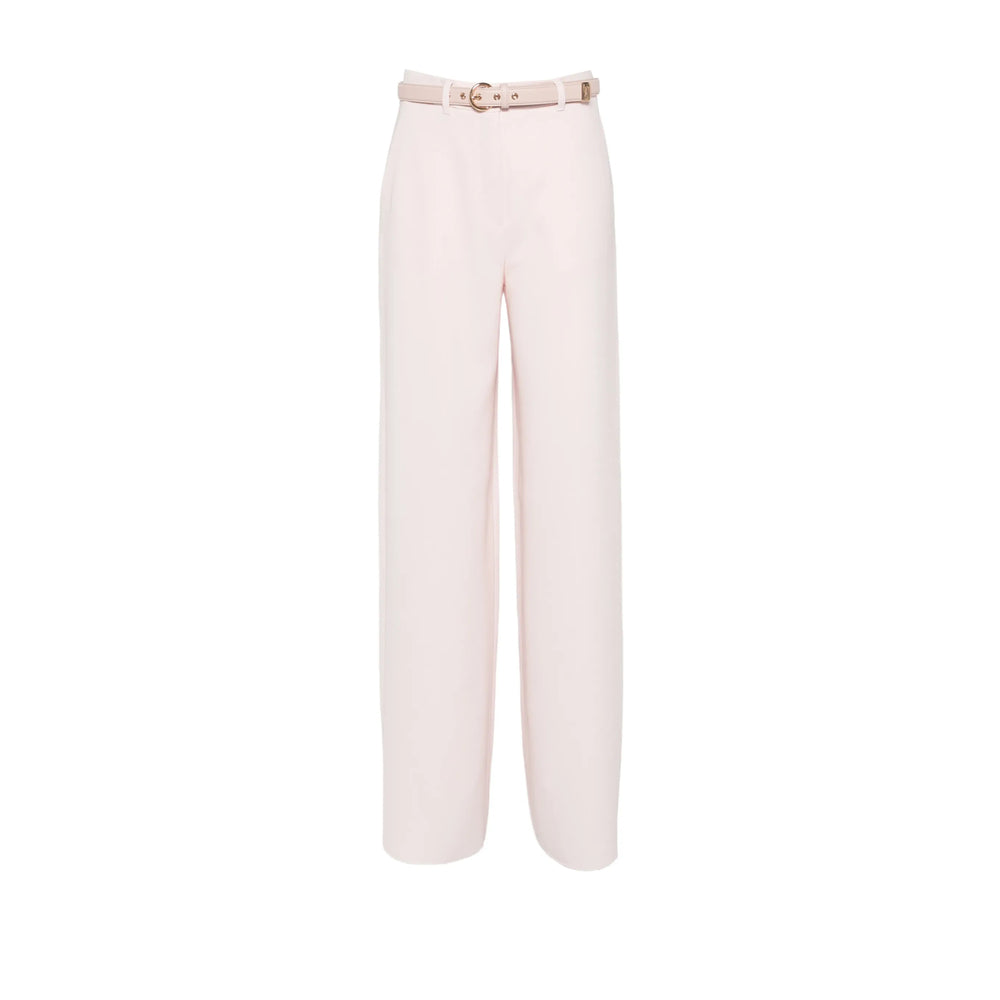 Max Mara Studio Pink Trousers - Straight Trousers Women MAX MARA STUDIO