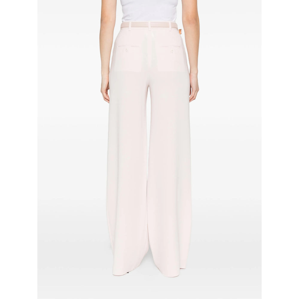 Max Mara Studio Pink Trousers - Straight Trousers Women MAX MARA STUDIO