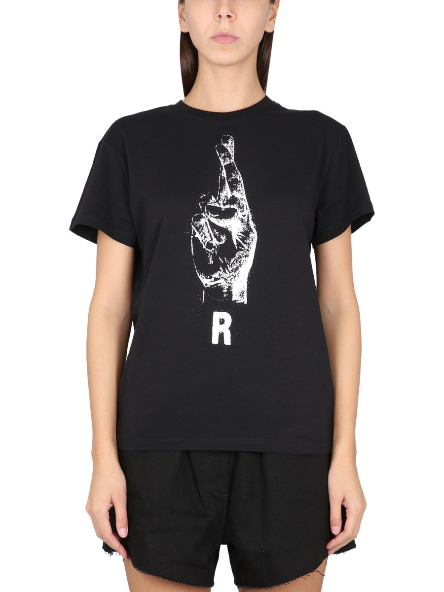 Raf Simons Women Crewneck T-Shirt RAF SIMONS