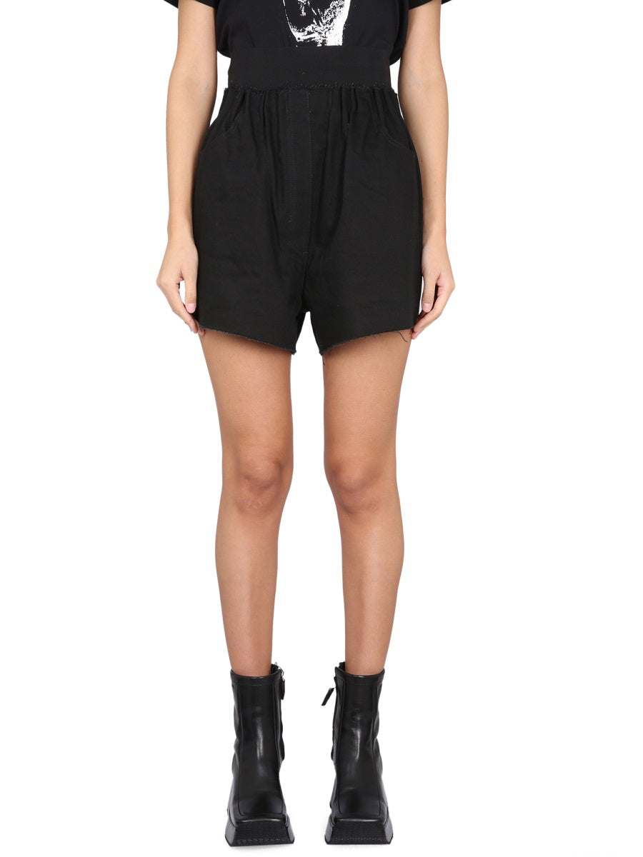 Raf Simons Women Denim Bermuda Shorts RAF SIMONS