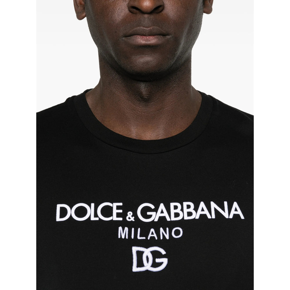 Dolce & Gabbana Black T-Shirts & Vests - T-Shirts Men DOLCE & GABBANA
