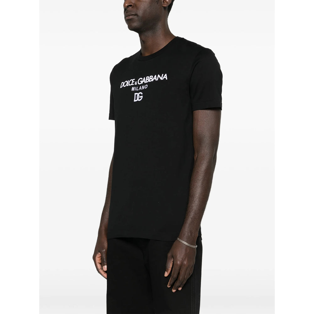Dolce & Gabbana Black T-Shirts & Vests - T-Shirts Men DOLCE & GABBANA