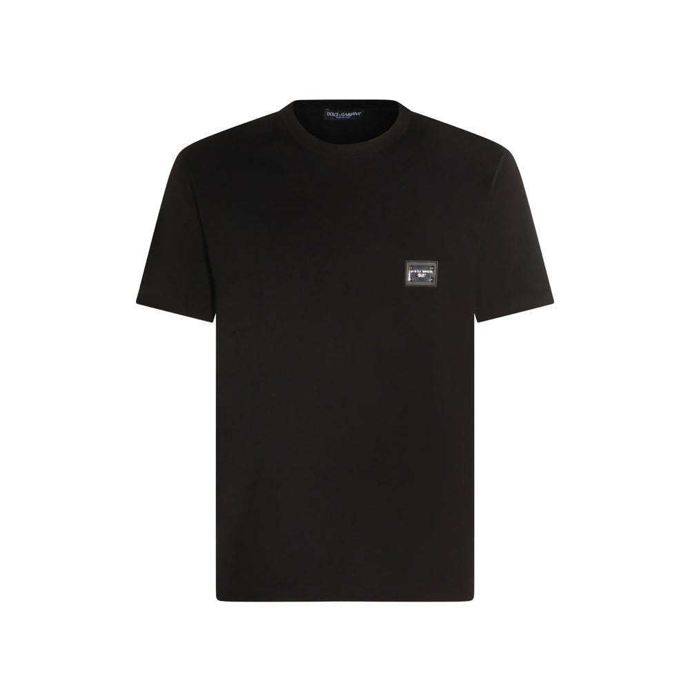 Dolce & Gabbana Black T-Shirts & Vests - T-Shirts Men DOLCE & GABBANA