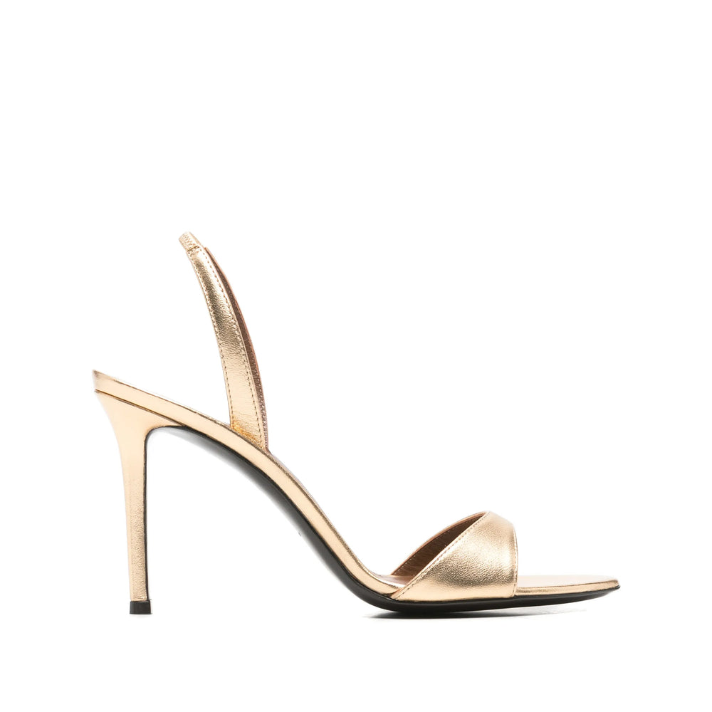 Giuseppe Zanotti Gold Sandals Women GIUSEPPE ZANOTTI