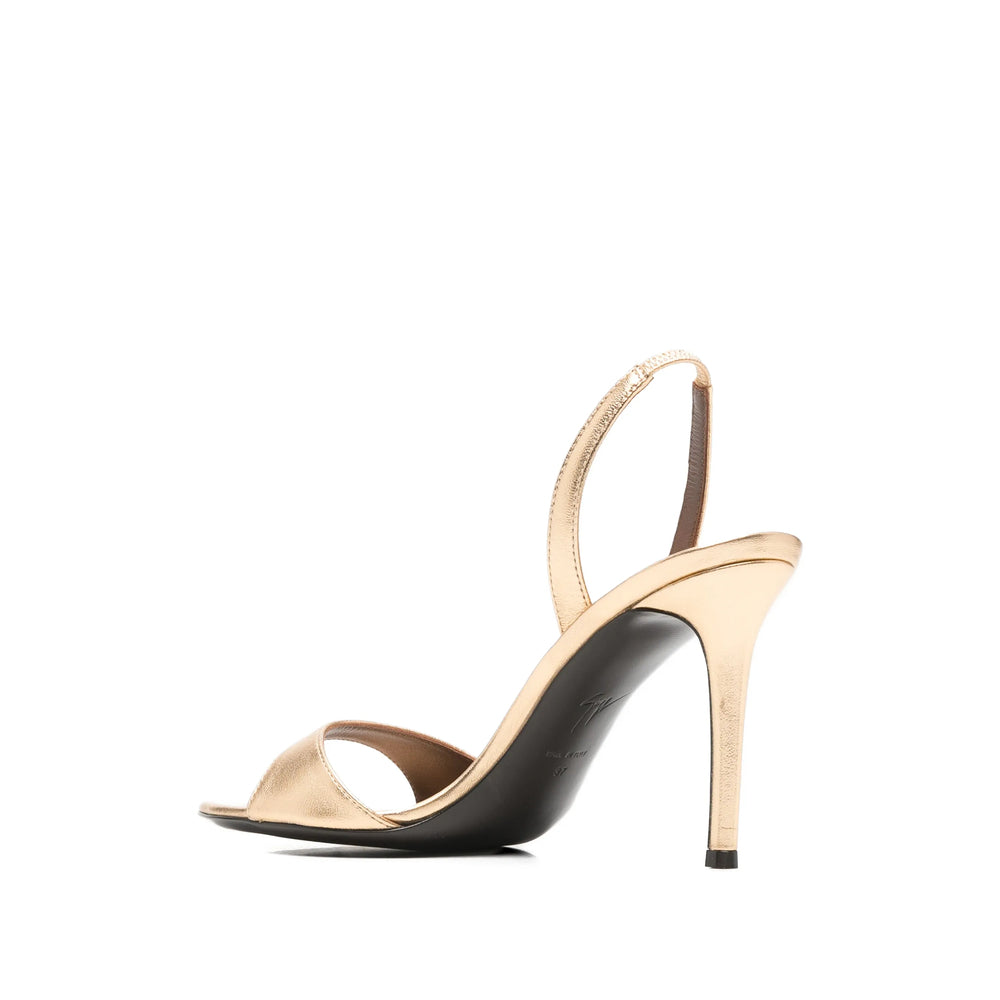 Giuseppe Zanotti Gold Sandals Women GIUSEPPE ZANOTTI