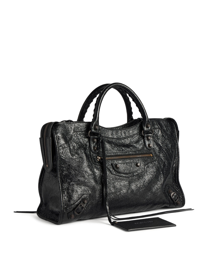 Balenciaga Women Le City Media Bag In Black BALENCIAGA