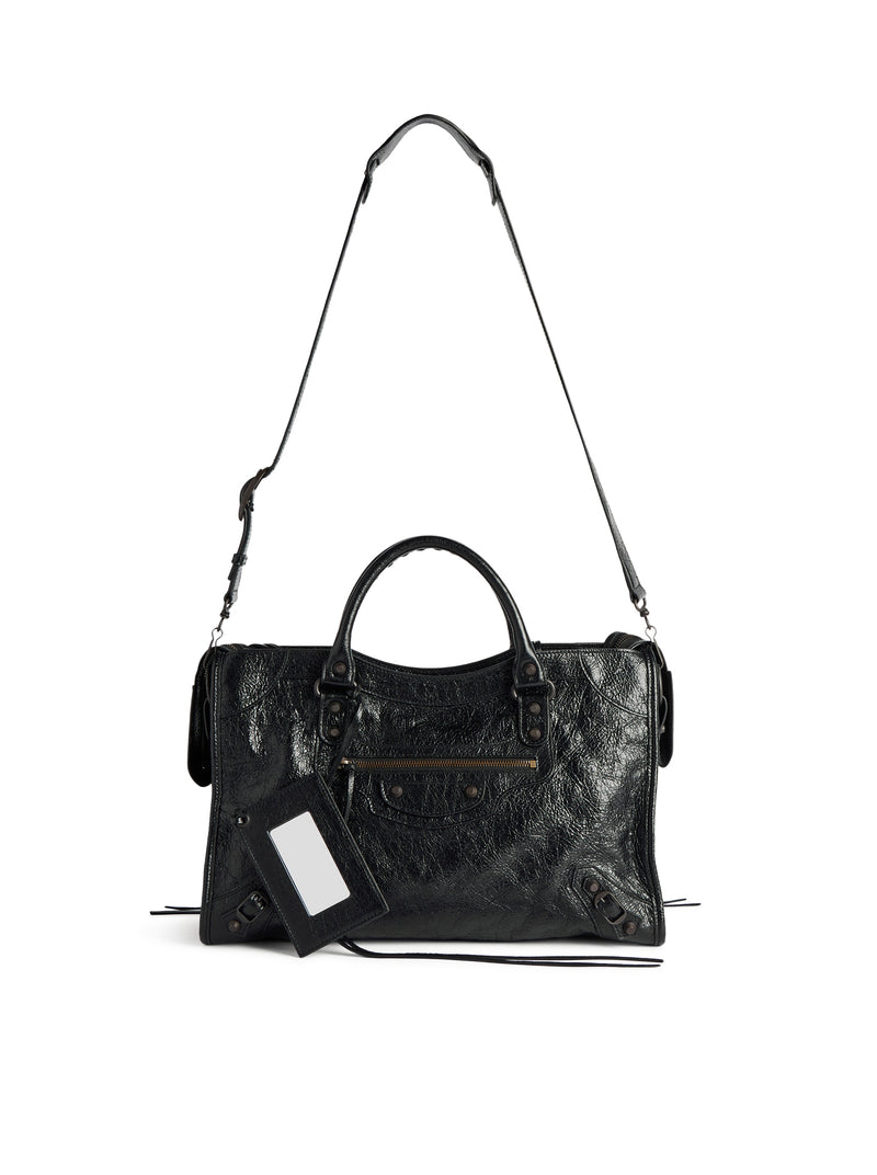 Balenciaga Women Le City Media Bag In Black BALENCIAGA