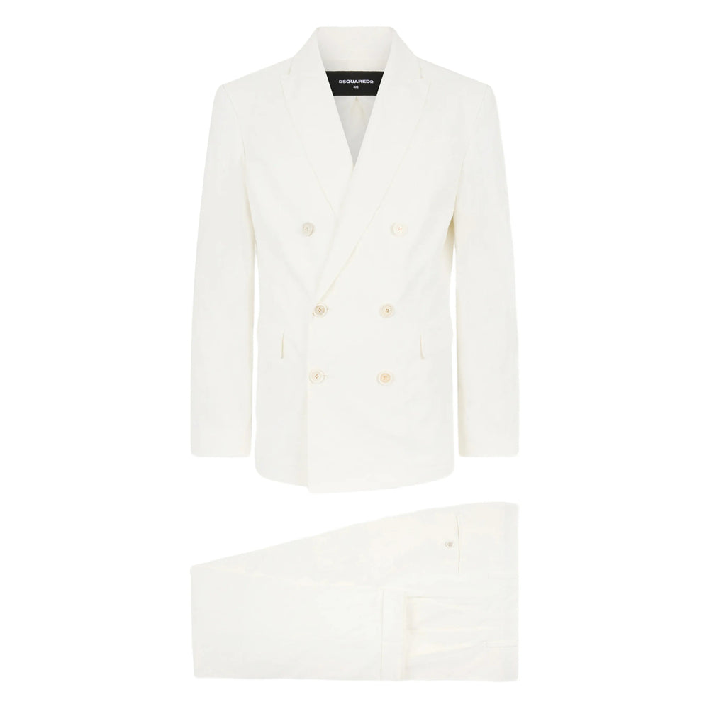 Dsquared2 White Suits - Double  Breasted Suits Men DSQUARED2