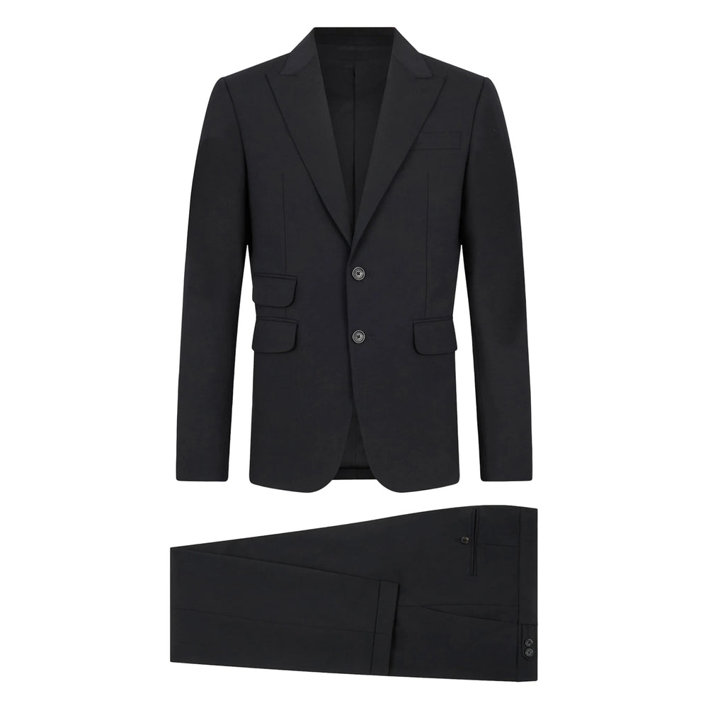 Dsquared2 Black Suits - Single Breasted Suits Men DSQUARED2