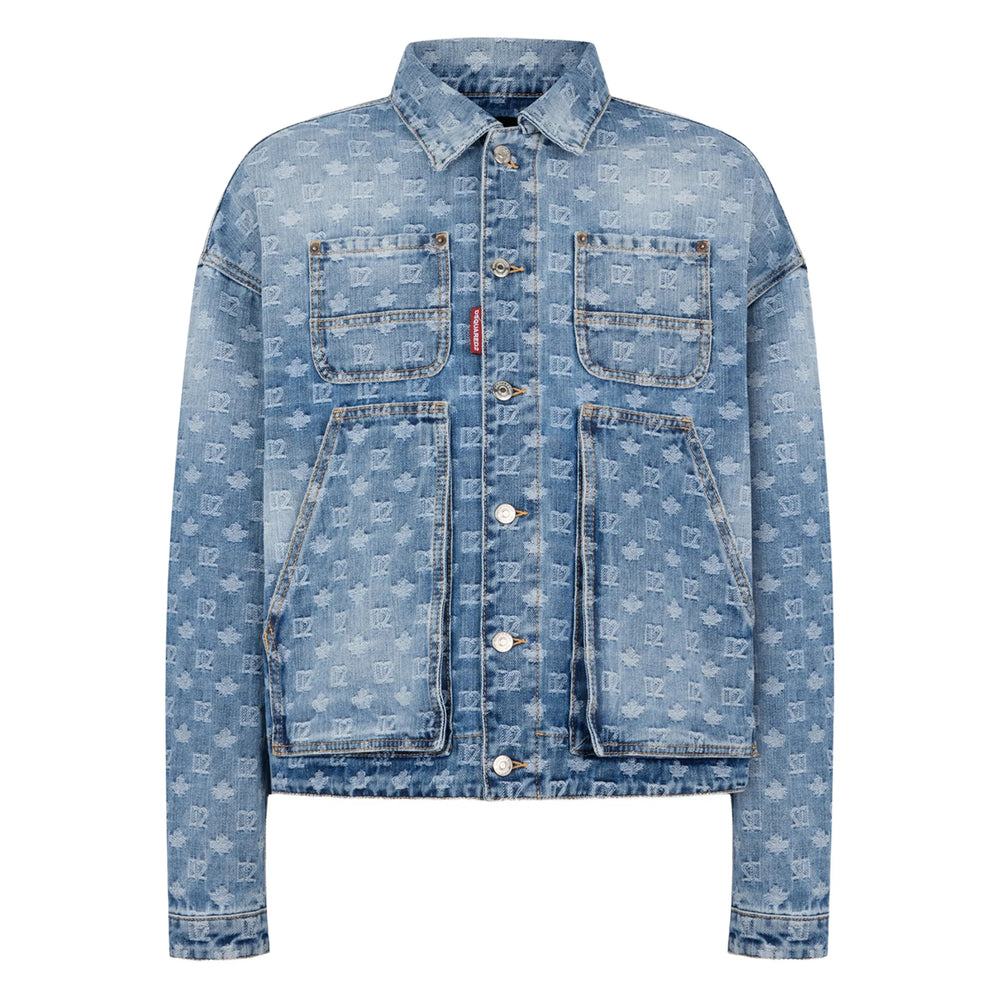 Dsquared2 Blue Jackets - Denim Jackets Men DSQUARED2