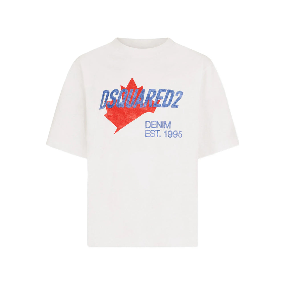 Dsquared2 White T-Shirts & Vests - T-Shirts Men DSQUARED2