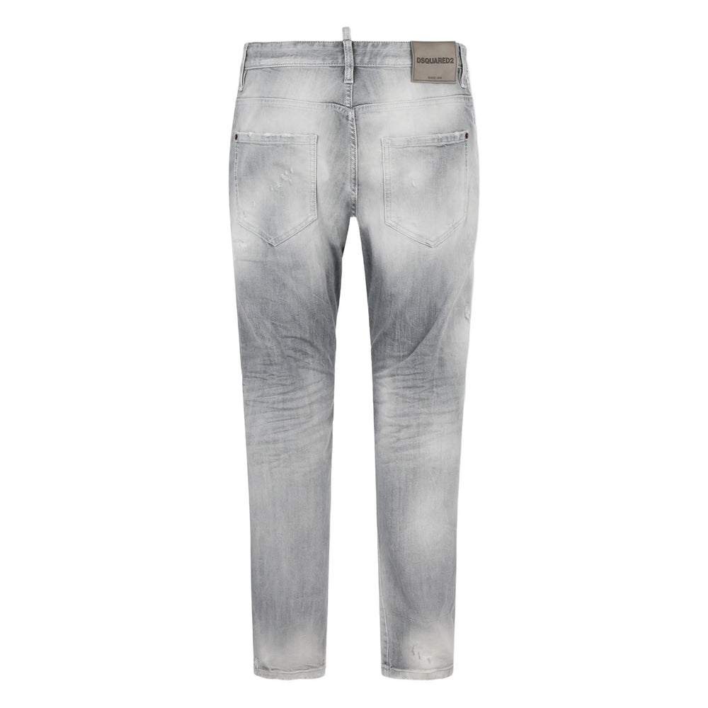 Dsquared2 Grey Denim - Regular & Straight-Leg Jeans Men DSQUARED2